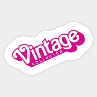 Vintage Collector - Barbie style Sticker